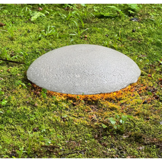 BALIZADOR DE SOLO CHÃO LED TARTARUGA EXTERNO 3000K 12W BIVOLT Ø25CM CONCRETO | BELLA ITALIA BZ20400 BALIZADOR DE SOLO CHÃO LED TARTARUGA EXTERNO 3000K 12W BIVOLT Ø25CM CONCRETO | BELLA ITALIA BZ20400