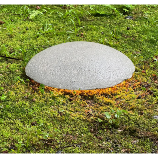 BALIZADOR DE SOLO CHÃO LED TARTARUGA EXTERNO 3000K 20W BIVOLT Ø40CM CONCRETO | BELLA ITALIA BZ20401 BALIZADOR DE SOLO CHÃO LED TARTARUGA EXTERNO 3000K 20W BIVOLT Ø40CM CONCRETO | BELLA ITALIA BZ20401