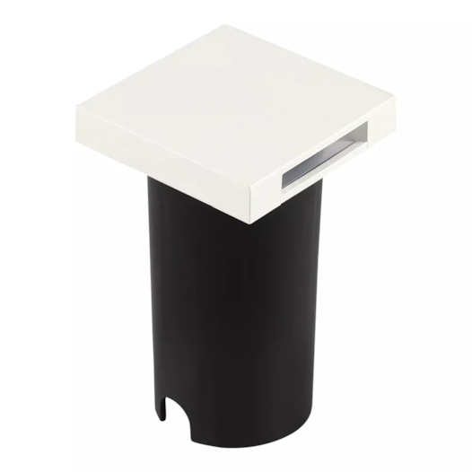 BALIZADOR DE SOLO CHÃO LED UNIC EXTERNO 1 FACHO 3000K 0,5W BIVOLT 9X5,5X5,5CM ABS BRANCO | SL ILUMINAÇÃO 2058-299 BALIZADOR DE SOLO CHÃO LED UNIC EXTERNO 1 FACHO 3000K 0,5W BIVOLT 9X5,5X5,5CM ABS BRANCO | SL ILUMINAÇÃO 2058-299