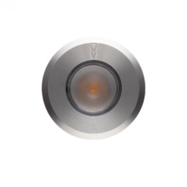 BALIZADOR DE SOLO CHÃO LED UP REDONDO EXTERNO 3000K 1W BIVOLT Ø4,1X7,3CM ALUMÍNIO PRETO E INOX | STELLA STL22711AL/30 BALIZADOR DE SOLO CHÃO LED UP REDONDO EXTERNO 3000K 1W BIVOLT Ø4,1X7,3CM ALUMÍNIO PRETO E INOX | STELLA STL22711AL/30