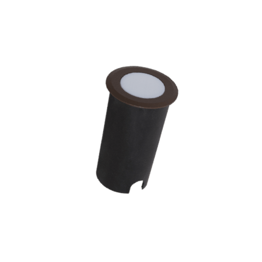 BALIZADOR DE SOLO MARROM CORTEN 1.8W 2700K | ROMALUX 10065 BALIZADOR DE SOLO MARROM CORTEN 1.8W 2700K | ROMALUX 10065
