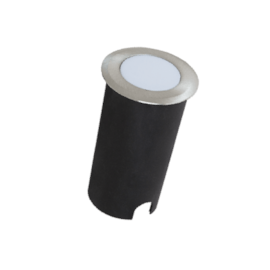 BALIZADOR DE SOLO PRATA 1.8W 2700K | ROMALUX 10031 BALIZADOR DE SOLO PRATA 1.8W 2700K | ROMALUX 10031