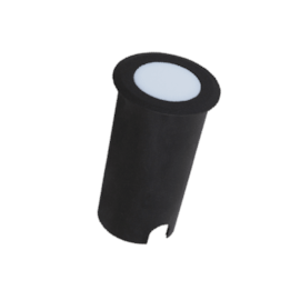 BALIZADOR DE SOLO PRETO 1.8W 2700K | ROMALUX 10030 BALIZADOR DE SOLO PRETO 1.8W 2700K | ROMALUX 10030