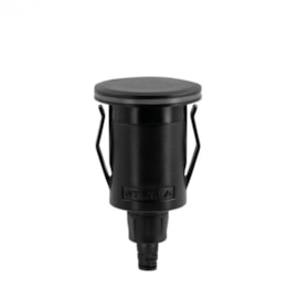 BALIZADOR DE SOLO WAY RING PRETO | STELLA STL21715/30 BALIZADOR DE SOLO WAY RING PRETO | STELLA STL21715/30