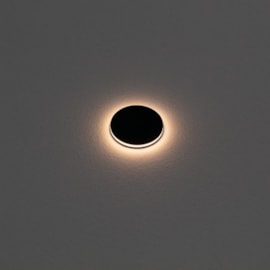 BALIZADOR DE SOLO WAY RING PRETO | STELLA STL21715/30 BALIZADOR DE SOLO WAY RING PRETO | STELLA STL21715/30