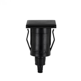 BALIZADOR DE SOLO WAY SIDE 1 FACHO PRETO | STELLA  STL21713/30 BALIZADOR DE SOLO WAY SIDE 1 FACHO PRETO | STELLA  STL21713/30