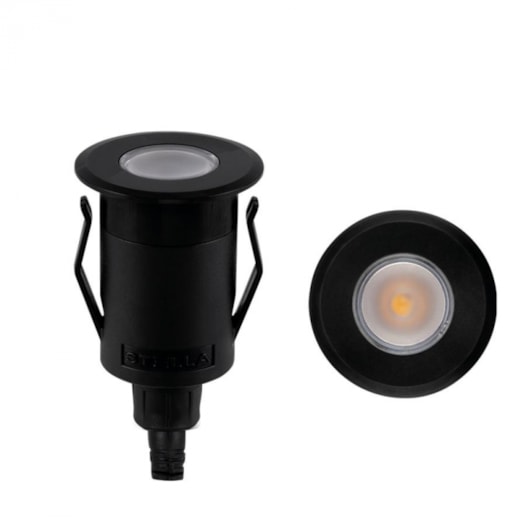 BALIZADOR DE SOLO WAY UP PRETO | STELLA STL21711PTO/30 BALIZADOR DE SOLO WAY UP PRETO | STELLA STL21711PTO/30