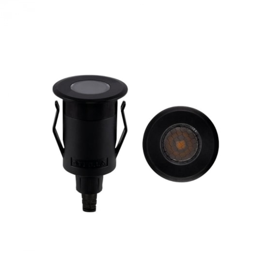 BALIZADOR DE SOLO WAY UP RECUADO COM GRADE PRETO | STELLA STL21712PTO/30 BALIZADOR DE SOLO WAY UP RECUADO COM GRADE PRETO | STELLA STL21712PTO/30