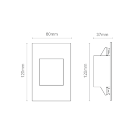 BALIZADOR EMBUTIR FIT 1.2W 2700K | ROMALUX 10099 BALIZADOR EMBUTIR FIT 1.2W 2700K | ROMALUX 10099
