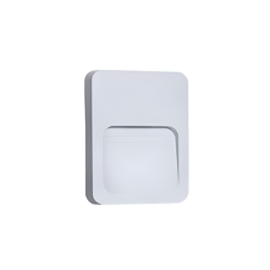 BALIZADOR LED DONNI SOBREPOR IP20 2W 3000K BRANCO | NORDECOR 2027