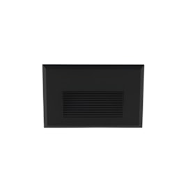 BALIZADOR LED EMBUTIR PRETO MAJA 2W 3000K 100LM IP65 | NORDECOR 2660