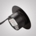 BALIZADOR REDONDO 0,5W PRETO 127V 3000K | DIRECT LIGHT 0044