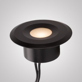 BALIZADOR REDONDO 0,5W PRETO 127V 3000K | DIRECT LIGHT 0044 BALIZADOR REDONDO 0,5W PRETO 127V 3000K | DIRECT LIGHT 0044