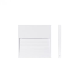 BALIZADOR SOBREPOR LED BIG NEU II 3W 3000K IP65 BIVOLT 11,5X120X120MM - BRANCO | STELLA STH8755/30 BALIZADOR SOBREPOR LED BIG NEU II 3W 3000K IP65 BIVOLT 11,5X120X120MM - BRANCO | STELLA STH8755/30