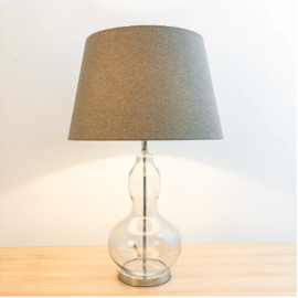 BASE ABAJUR ZUCCA 40W BIVOLT 52CM VIDRO SOPRADO TRANSPARENTE | BELLA ILUMINAÇÃO ZUC1AB01TR068 BASE ABAJUR ZUCCA 40W BIVOLT 52CM VIDRO SOPRADO TRANSPARENTE | BELLA ILUMINAÇÃO ZUC1AB01TR068