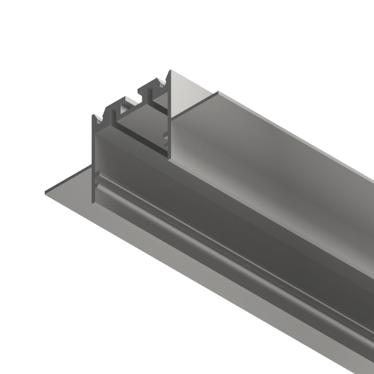 BASE P/ PERFIL DE EMBUTIR SOB MEDIDA LINEAR NO FRAME ALUMÍNIO | MISTERLED SLED9024 S33