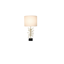 BASE PARA ABAJUR VENETO SEM CÚPULA METAL DOURADO 1XE27 | BELLA ILUMINAÇÃO MI003 BASE PARA ABAJUR VENETO SEM CÚPULA METAL DOURADO 1XE27 | BELLA ILUMINAÇÃO MI003