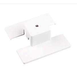 BASE QUADRADA PARA TRILHO METAL  BRANCO | BELLA ILUMINAÇÃO DL029B BASE QUADRADA PARA TRILHO METAL  BRANCO | BELLA ILUMINAÇÃO DL029B