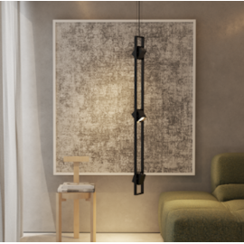 BLOCK PENDENTE VERTICAL 12X142CM BIVOLT 3X AR70 DIRECIONÁVEL | BELLA ITALIA PE1050 BLOCK PENDENTE VERTICAL 12X142CM BIVOLT 3X AR70 DIRECIONÁVEL | BELLA ITALIA PE1050