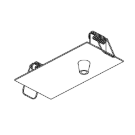 CANOPLA DE EMBUTIR COM FONTE 100W ALUMÍNIO| MISTERLED SLED5603 CANOPLA DE EMBUTIR COM FONTE 100W ALUMÍNIO| MISTERLED SLED5603