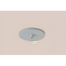 CANOPLA DE SOBREPOR 12X12X0,6CM | BELLUCE G9922 CANOPLA DE SOBREPOR 12X12X0,6CM | BELLUCE G9922