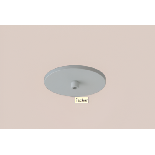 CANOPLA DE SOBREPOR 12X12X0,6CM | BELLUCE G9922 CANOPLA DE SOBREPOR 12X12X0,6CM | BELLUCE G9922