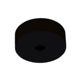 CANOPLA SOBREBOR 50MM PRETA | MOON 1061092 CANOPLA SOBREBOR 50MM PRETA | MOON 1061092