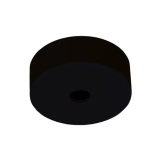 CANOPLA SOBREBOR 50MM PRETA | MOON 1061092 CANOPLA SOBREBOR 50MM PRETA | MOON 1061092