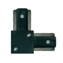 CONECTOR DE METAL EM L PARA TRILHO ELETRIFICADO 7,06X7,06CM ALUMÍNIO E PLÁSTICO PRETO | STIDIOLUCE WHITE QCN907-PT CONECTOR DE METAL EM L PARA TRILHO ELETRIFICADO 7,06X7,06CM ALUMÍNIO E PLÁSTICO PRETO | STIDIOLUCE WHITE QCN907-PT