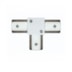 CONECTOR DE METAL EM T PARA TRILHO ELETRIFICADO 10,62X7,06CM ALUMÍNIO E PLÁSTICO BRANCO | STIDIOLUCE QCN908-BR CONECTOR DE METAL EM T PARA TRILHO ELETRIFICADO 10,62X7,06CM ALUMÍNIO E PLÁSTICO BRANCO | STIDIOLUCE QCN908-BR