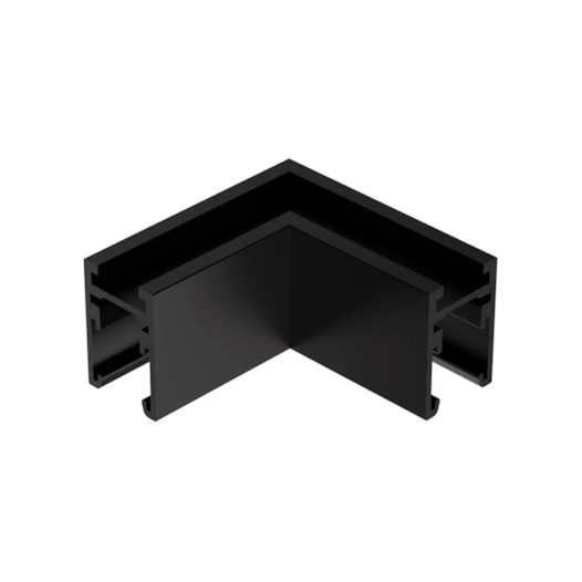 CONECTOR EM L MINI MAG 3X3X1CM PRETO | GAYA 3337 CONECTOR EM L MINI MAG 3X3X1CM PRETO | GAYA 3337