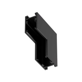 CONECTOR EM L RETO PAREDE MINI MAG 3X3X1CM PRETO | GAYA 3338 CONECTOR EM L RETO PAREDE MINI MAG 3X3X1CM PRETO | GAYA 3338