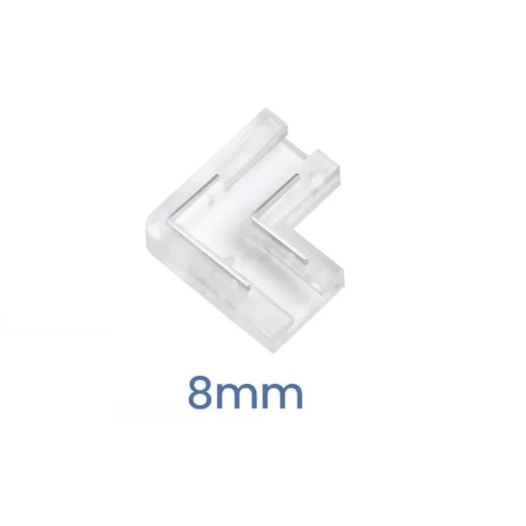 CONECTOR EMENDA L 90º COMPATÍVEL COM FITA 5W E 10W | PIX ILUMINAÇÃO 36507279 CONECTOR EMENDA L 90º COMPATÍVEL COM FITA 5W E 10W | PIX ILUMINAÇÃO 36507279