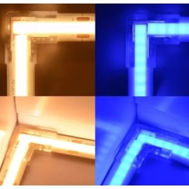 CONECTOR EMENDA L 90º COMPATÍVEL COM FITA COB | PIX ILUMINAÇÃO 36507276 CONECTOR EMENDA L 90º COMPATÍVEL COM FITA COB | PIX ILUMINAÇÃO 36507276