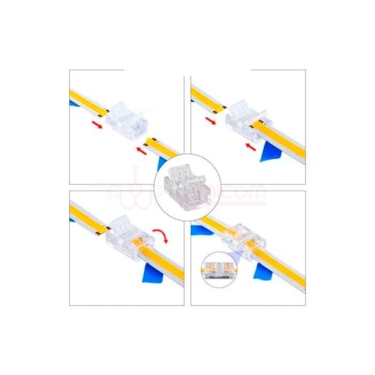 CONECTOR EMENDA LINEAR 180º | PIX ILUMINAÇÃO 36507275 CONECTOR EMENDA LINEAR 180º | PIX ILUMINAÇÃO 36507275