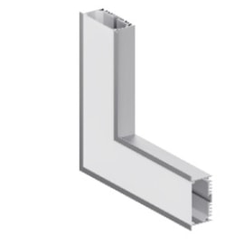 CONECTOR HORIZONTAL L1 200X200MM P/ PERFIL DE LED EMBUTIR 80MM | BELLUCE BLL21