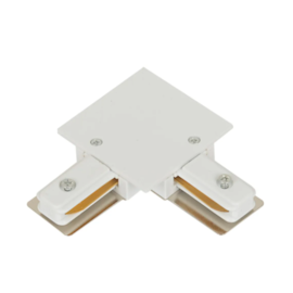 CONECTOR L PARA TRILHO DE EMBUTIR ALUMÍNIO BRANCO | BELLA ILUMINAÇÃO DL160LW CONECTOR L PARA TRILHO DE EMBUTIR ALUMÍNIO BRANCO | BELLA ILUMINAÇÃO DL160LW