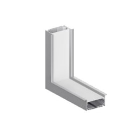 CONECTOR L VERTICAL 200X200MM P/ PERFIL DE LED EMBUTIR 80MM RECUADO | BELLUCE BLL34