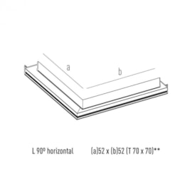 CONECTOR P/ PERFIL DE SOBREPOR SIMPLE WAY W15S L TETO-TETO ALUMÍNIO E ACRÍLICO | INTERLIGHT W15S.9328 CONECTOR P/ PERFIL DE SOBREPOR SIMPLE WAY W15S L TETO-TETO ALUMÍNIO E ACRÍLICO | INTERLIGHT W15S.9328