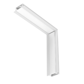 CONECTOR PARA PERFIL DE EMBUTIR SIMPLE WAY W15E BAIXO L TETO-PAREDE ALUMÍNIO E ACRÍLICO | INTERLIGHT W15E.9315 CONECTOR PARA PERFIL DE EMBUTIR SIMPLE WAY W15E BAIXO L TETO-PAREDE ALUMÍNIO E ACRÍLICO | INTERLIGHT W15E.9315