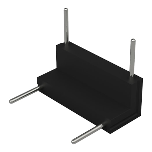 CONECTOR PARA PERFIL DE SOBREPOR INFINITY TETO PAREDE PRETO | PIX ILUMINAÇÃO 36507450 CONECTOR PARA PERFIL DE SOBREPOR INFINITY TETO PAREDE PRETO | PIX ILUMINAÇÃO 36507450