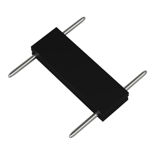 CONECTOR PARA PERFIL DE SOBREPOR LINEAR INFINITY I PRETO | PIX ILUMINAÇÃO 36507449