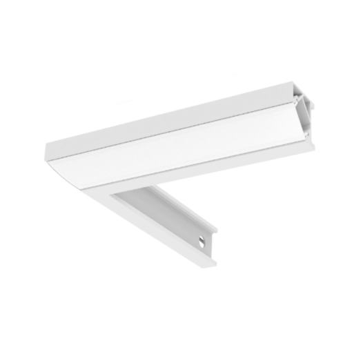 CONECTOR PARA PERFIL DE SOBREPOR SIMPLE WAY W15 L PAREDE NEGATIVO ALUMÍNIO E ACRÍLICO | INTERLIGHT W15C.9376 CONECTOR PARA PERFIL DE SOBREPOR SIMPLE WAY W15 L PAREDE NEGATIVO ALUMÍNIO E ACRÍLICO | INTERLIGHT W15C.9376