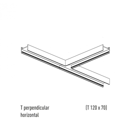 CONECTOR PARA PERFIL DE SOBREPOR SIMPLE WAY W15S T TETO-TETO ALUMÍNIO E ACRÍLICO | INTERLIGHT W15S.9326 CONECTOR PARA PERFIL DE SOBREPOR SIMPLE WAY W15S T TETO-TETO ALUMÍNIO E ACRÍLICO | INTERLIGHT W15S.9326