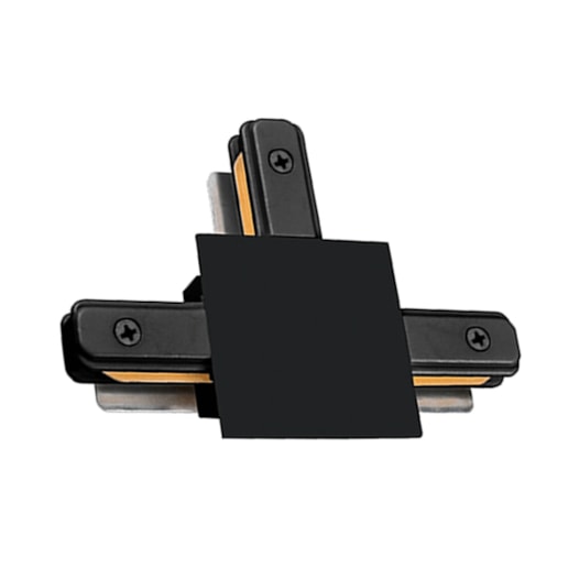 CONECTOR PARA TRILHO DE EMBUTIR T ABS PRETO | SKYLIGHT SKY-9003PT CONECTOR PARA TRILHO DE EMBUTIR T ABS PRETO | SKYLIGHT SKY-9003PT