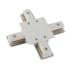 CONECTOR PARA TRILHO DE EMBUTIR X ALUMÍNIO BRANCO | ROMALUX 30115 CONECTOR PARA TRILHO DE EMBUTIR X ALUMÍNIO BRANCO | ROMALUX 30115