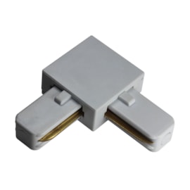 CONECTOR PARA TRILHO DE SOBREPOR L ABS BRANCO | SKYLIGHT SKY-002BR CONECTOR PARA TRILHO DE SOBREPOR L ABS BRANCO | SKYLIGHT SKY-002BR