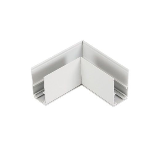 CONECTOR PARA TRILHO DE SOBREPOR MAG L BRANCO | GAYA 3025 CONECTOR PARA TRILHO DE SOBREPOR MAG L BRANCO | GAYA 3025