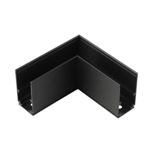 CONECTOR PARA TRILHO DE SOBREPOR MAG L PRETO | GAYA 1965 CONECTOR PARA TRILHO DE SOBREPOR MAG L PRETO | GAYA 1965