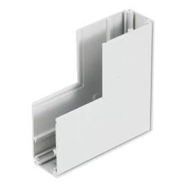 CONECTOR PARA TRILHO DE SOBREPOR MAG L TETO PAREDE COM ABA BRANCO | GAYA 3026 CONECTOR PARA TRILHO DE SOBREPOR MAG L TETO PAREDE COM ABA BRANCO | GAYA 3026